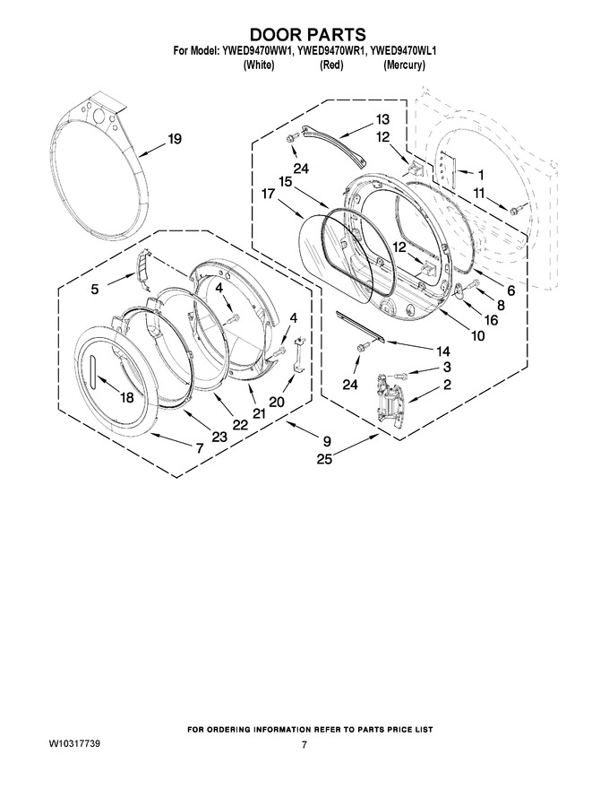 Diagram for YWED9470WR1