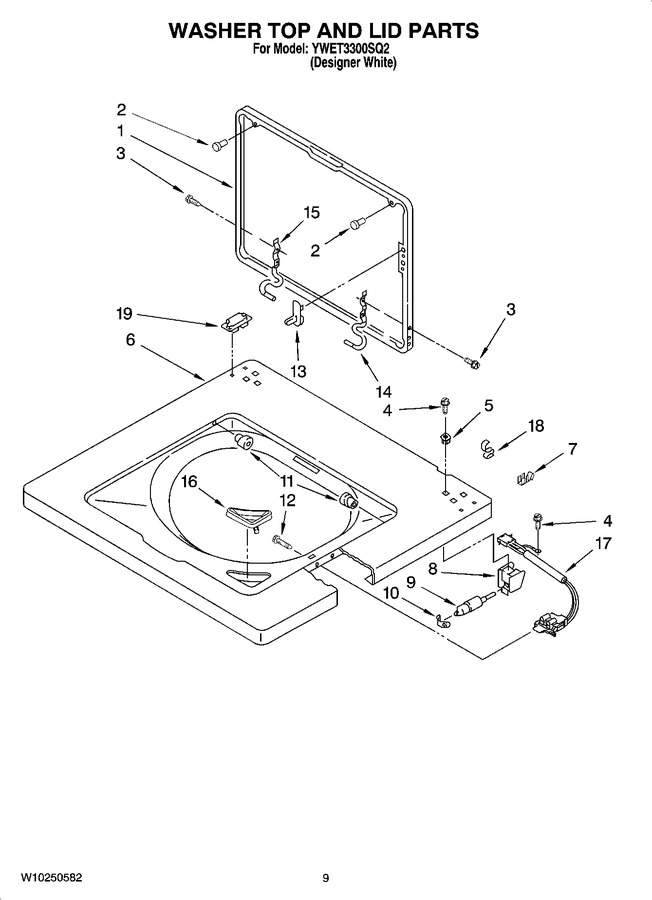 Diagram for YWET3300SQ2