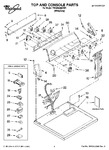 Diagram for 01 - Top And Console Parts