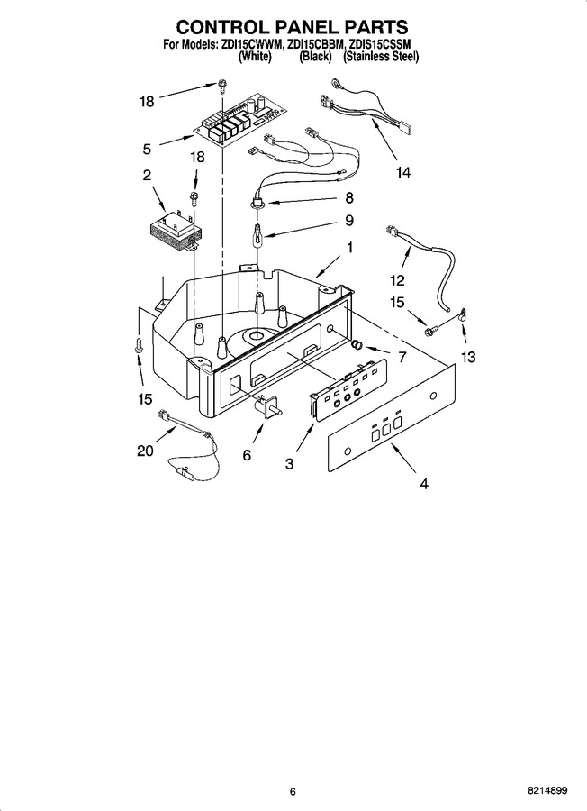 Diagram for ZDI15CBBM