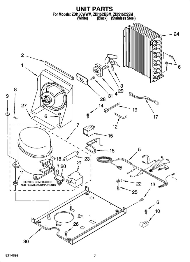 Diagram for ZDI15CBBM