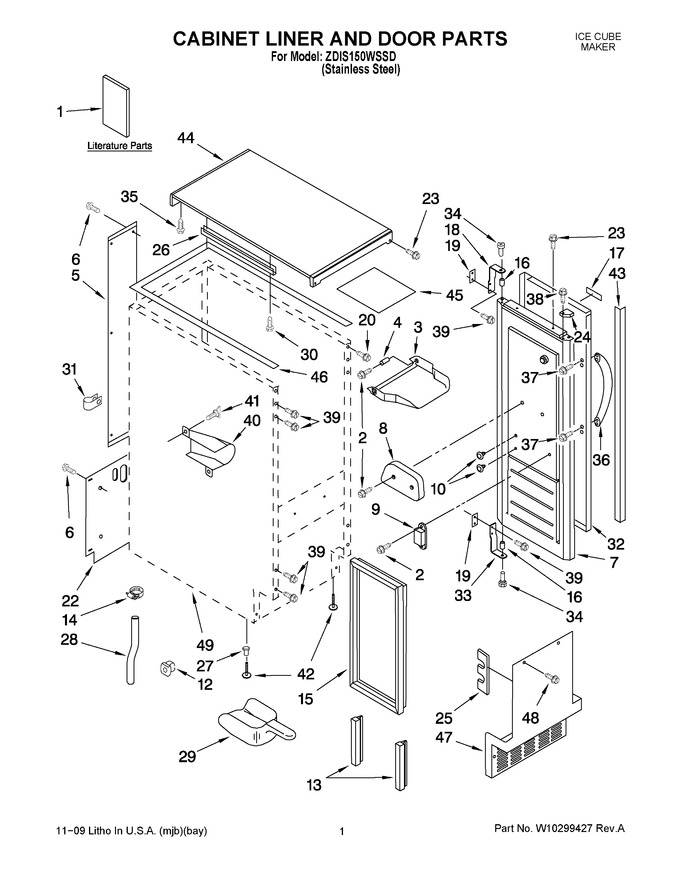 Diagram for ZDIS150WSSD