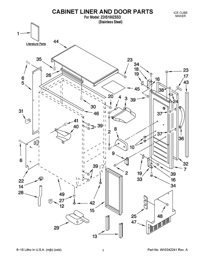 Diagram for ZDIS150ZSSD