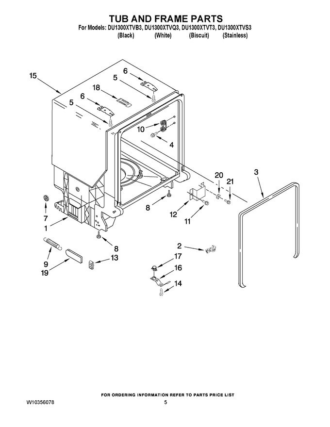 Diagram for DU1300XTVT3