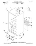 Diagram for 01 - Cabinet Parts