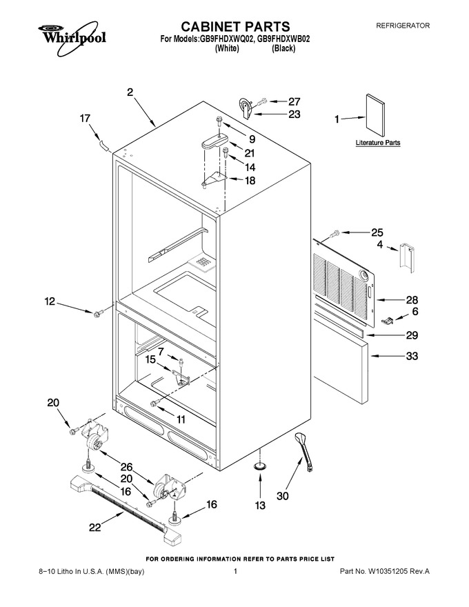 Diagram for GB9FHDXWB02