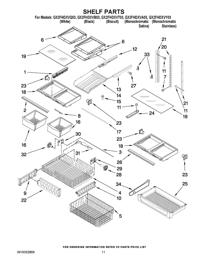 Diagram for GX2FHDXVB03