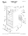 Diagram for 01 - Cabinet Parts