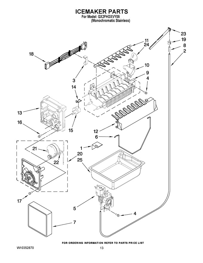 Diagram for GX2FHDXVY05