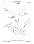 Diagram for 01 - Cooktop Parts