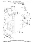 Diagram for 01 - Cabinet Parts