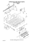 Diagram for 09 - Upper Rack And Track Parts