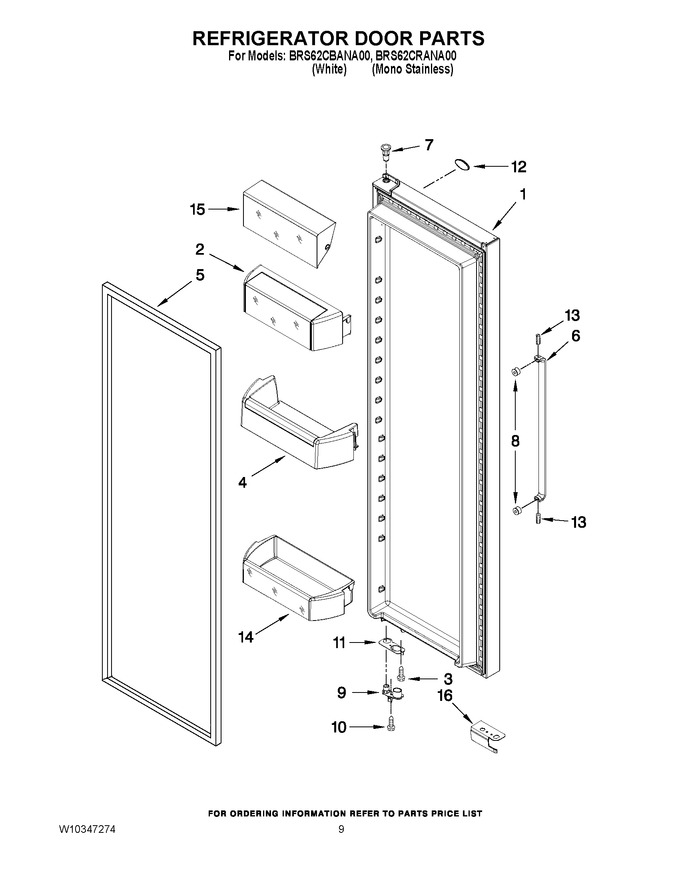 Diagram for BRS62CRANA00