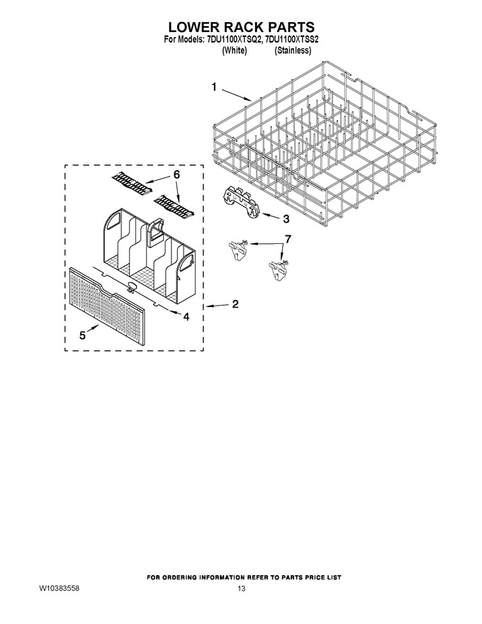 Diagram for 7DU1100XTSS2