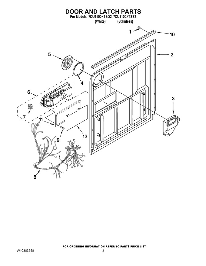 Diagram for 7DU1100XTSS2