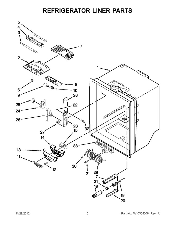 Diagram for KBFS25EWMS10