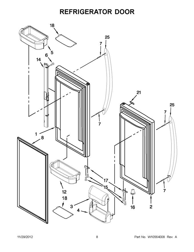 Diagram for KBFS25EWMS10
