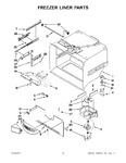 Diagram for 02 - Freezer Liner Parts