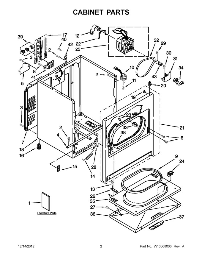 Diagram for 4GWED4900YQ1
