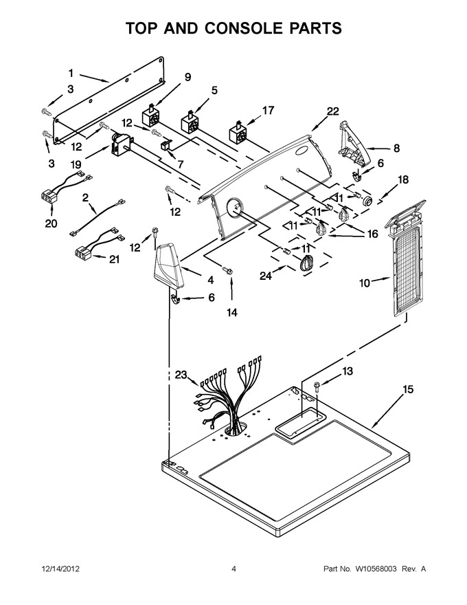 Diagram for 4GWED4900YQ1