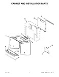Diagram for 06 - Cabinet And Installation Parts