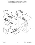 Diagram for 04 - Refrigerator Liner Parts