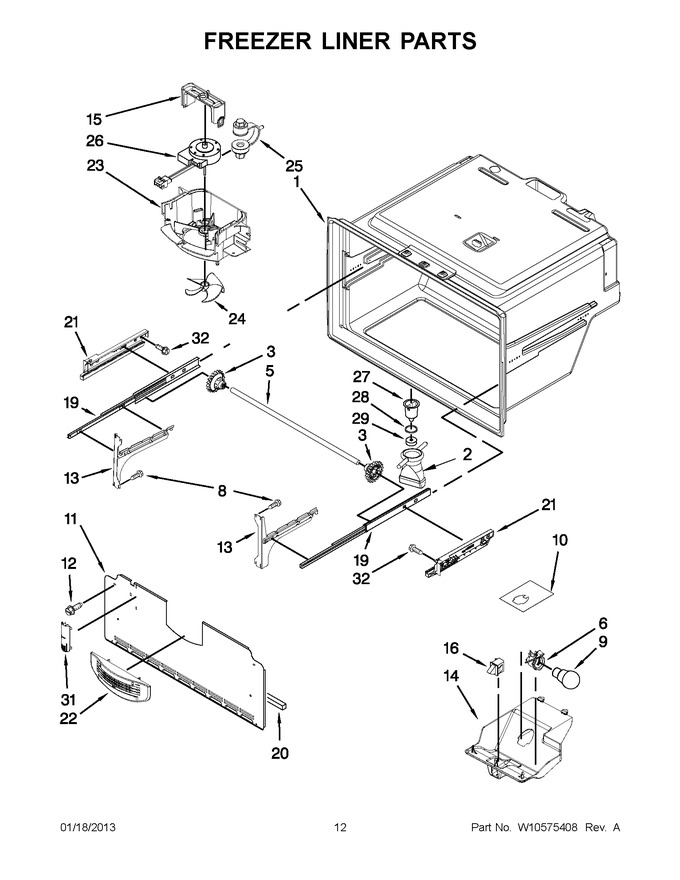 Diagram for KFIS20XVWH8