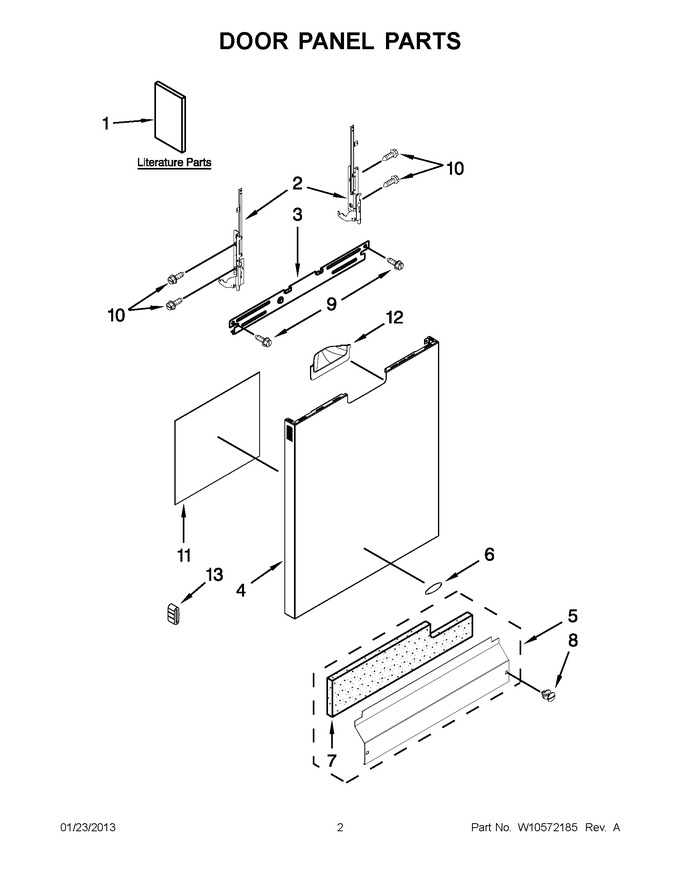 Diagram for WDF530PLYW4