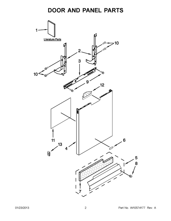 Diagram for WDF530PSYB4