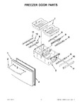 Diagram for 08 - Freezer Door Parts