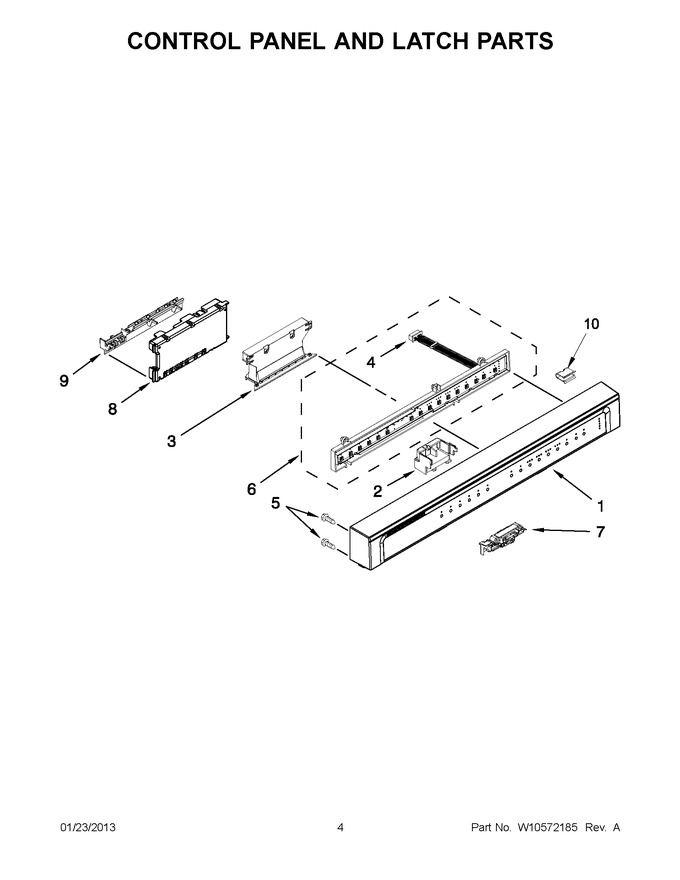 Diagram for WDF530PLYW4