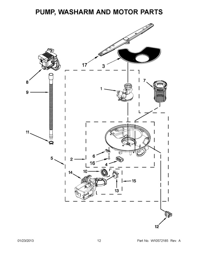Diagram for WDF530PLYW4