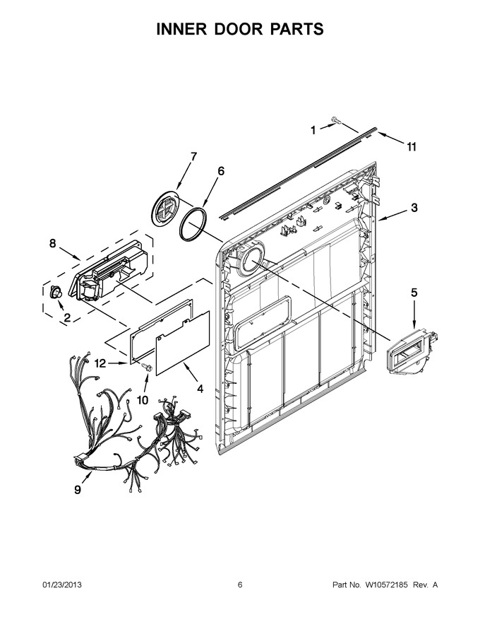 Diagram for WDF530PLYW4