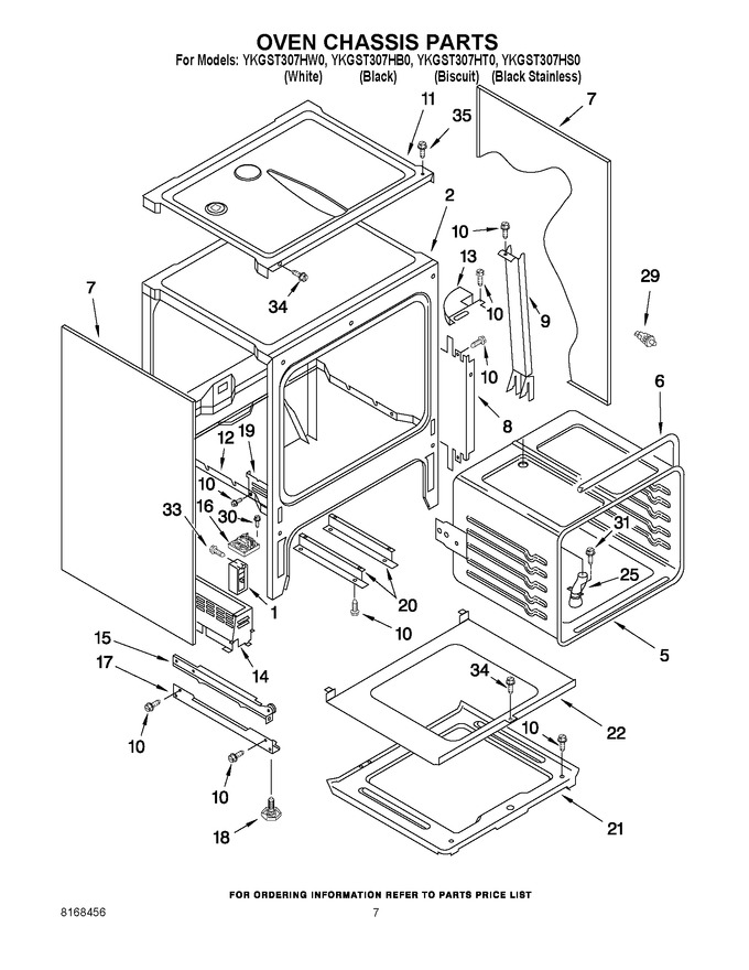 Diagram for YKGST307HT0