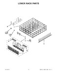 Diagram for 10 - Lower Rack Parts