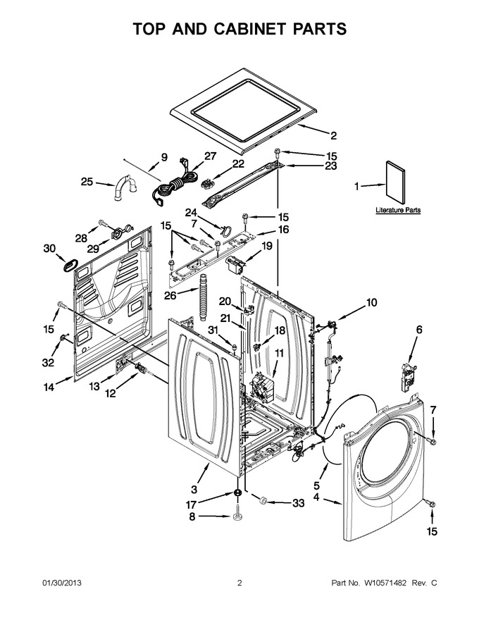 Diagram for WFW86HEBW0