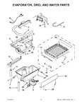 Diagram for 02 - Evaporator, Grid, And Water Parts