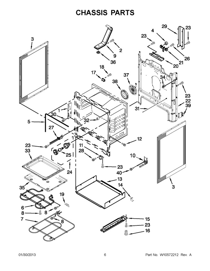 Diagram for YWFE540H0BB0