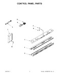 Diagram for 06 - Control Panel Parts