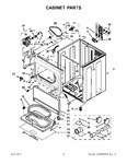 Diagram for 02 - Cabinet Parts