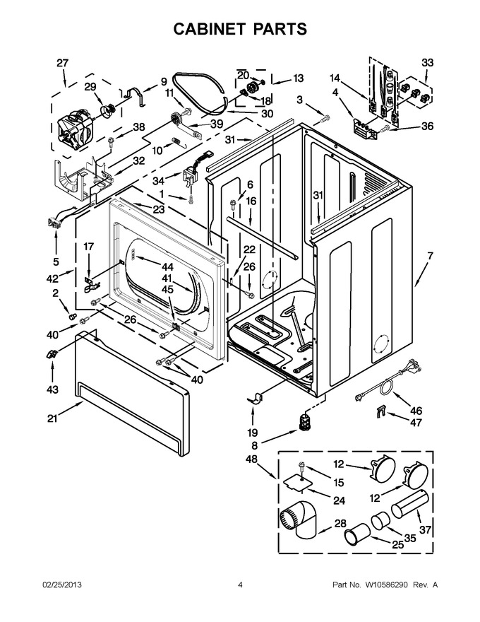 Diagram for YWED5700AC1