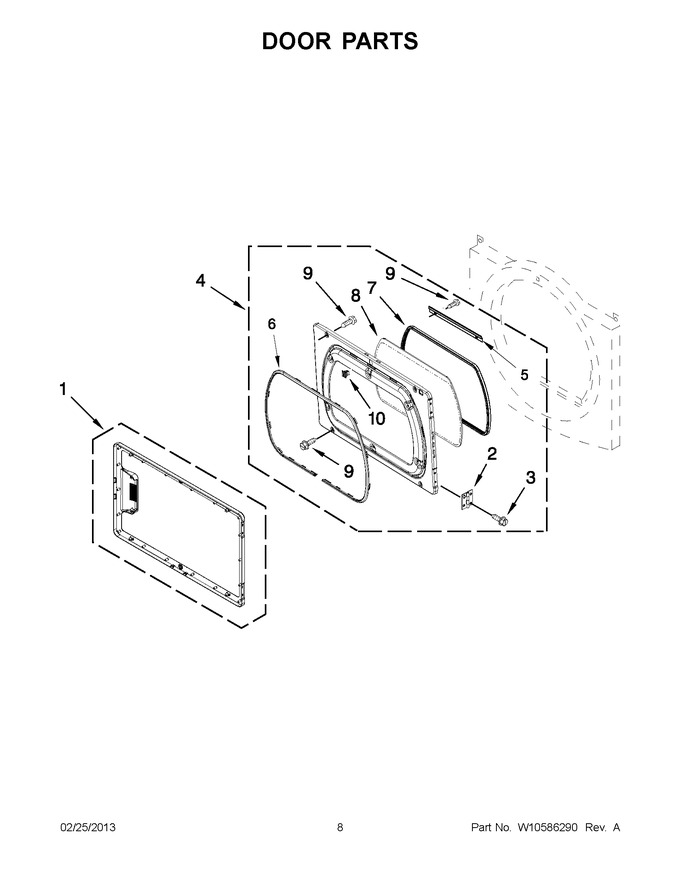 Diagram for YWED5700AC1