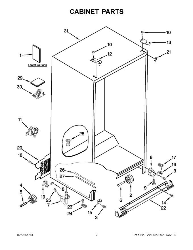 Diagram for WRS537SIAF00