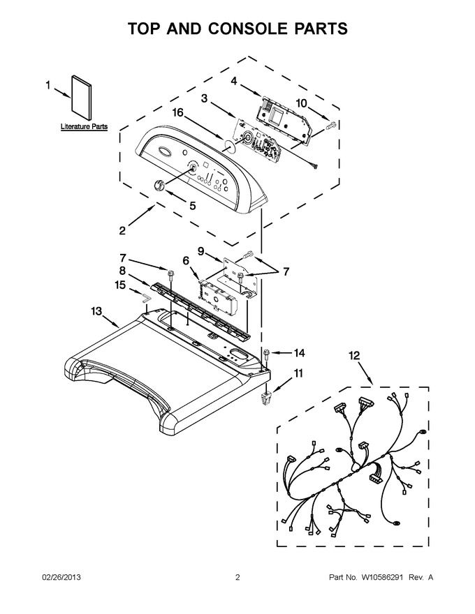 Diagram for YWED8200YW2