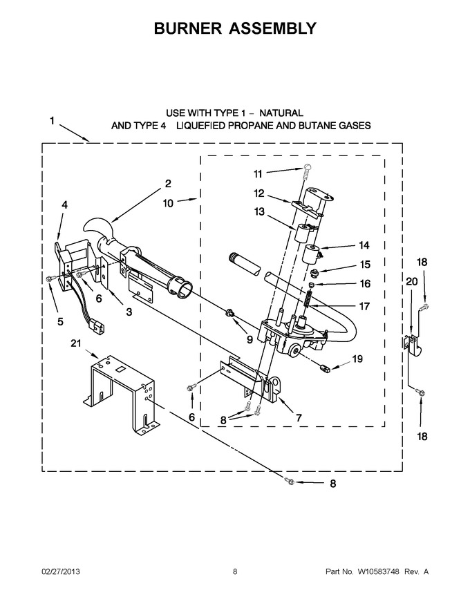 Diagram for WGD5600XW2