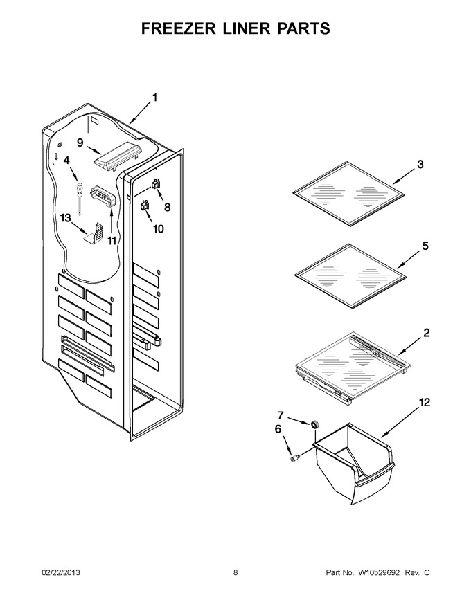 Diagram for WRS537SIAF00