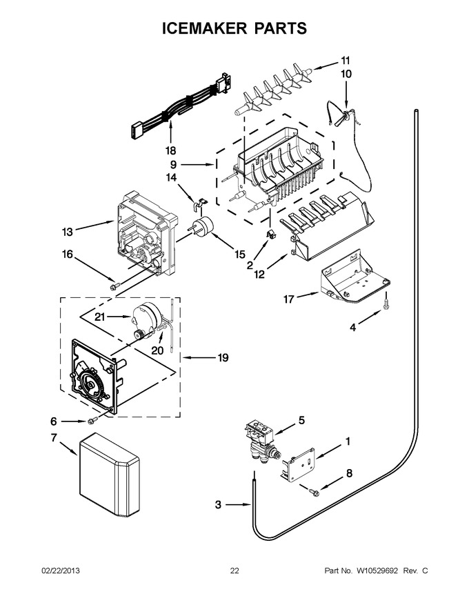 Diagram for WRS537SIAF00