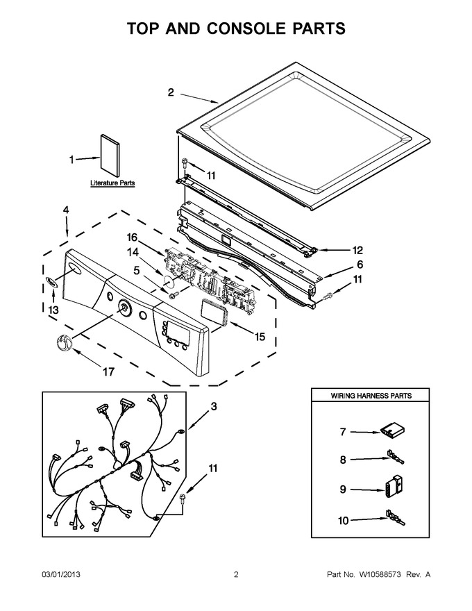 Diagram for WGD9151YW1