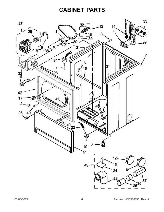 Diagram for WED5700AC1