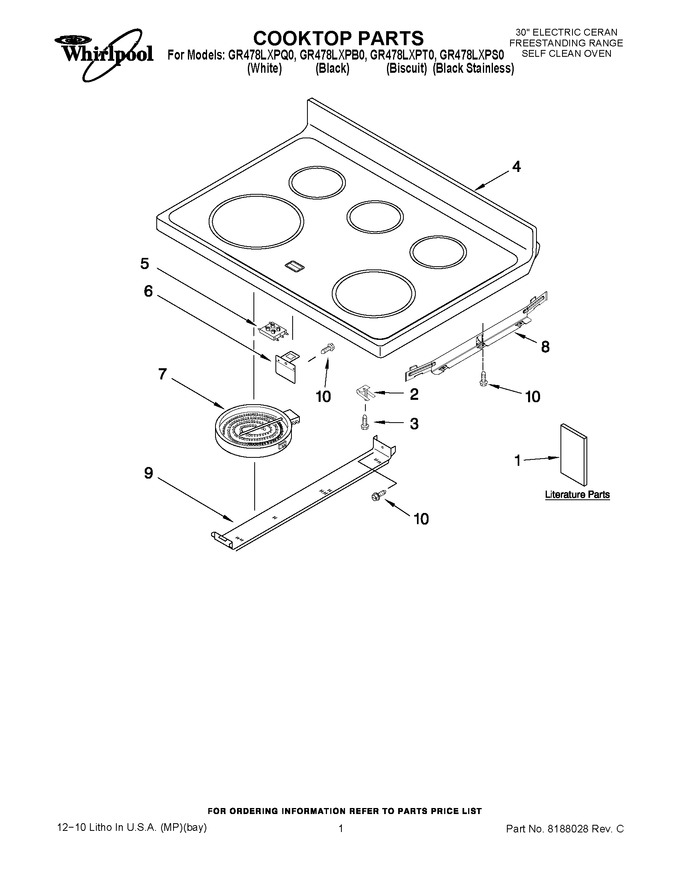 Diagram for GR478LXPS0